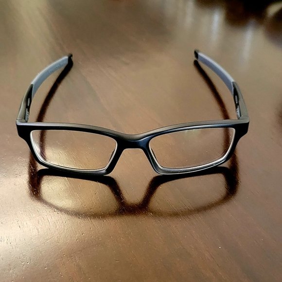 Oakley Other - OAKLEY CROSSLINK PRESCRIPTION RX GLASSES FRAMES MENS BLACK EYE MEASUREMENT 53-17